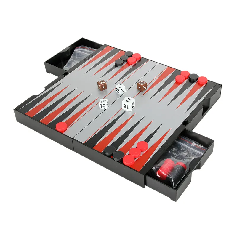 Multifunctional 3-in-1 Chess + International Checkers + Western Backgammon Magnetic Folding Premium Value
Multifunctional 3-in-1 Chess + International Checkers + Western Backgammon Magnetic Folding Premium Value