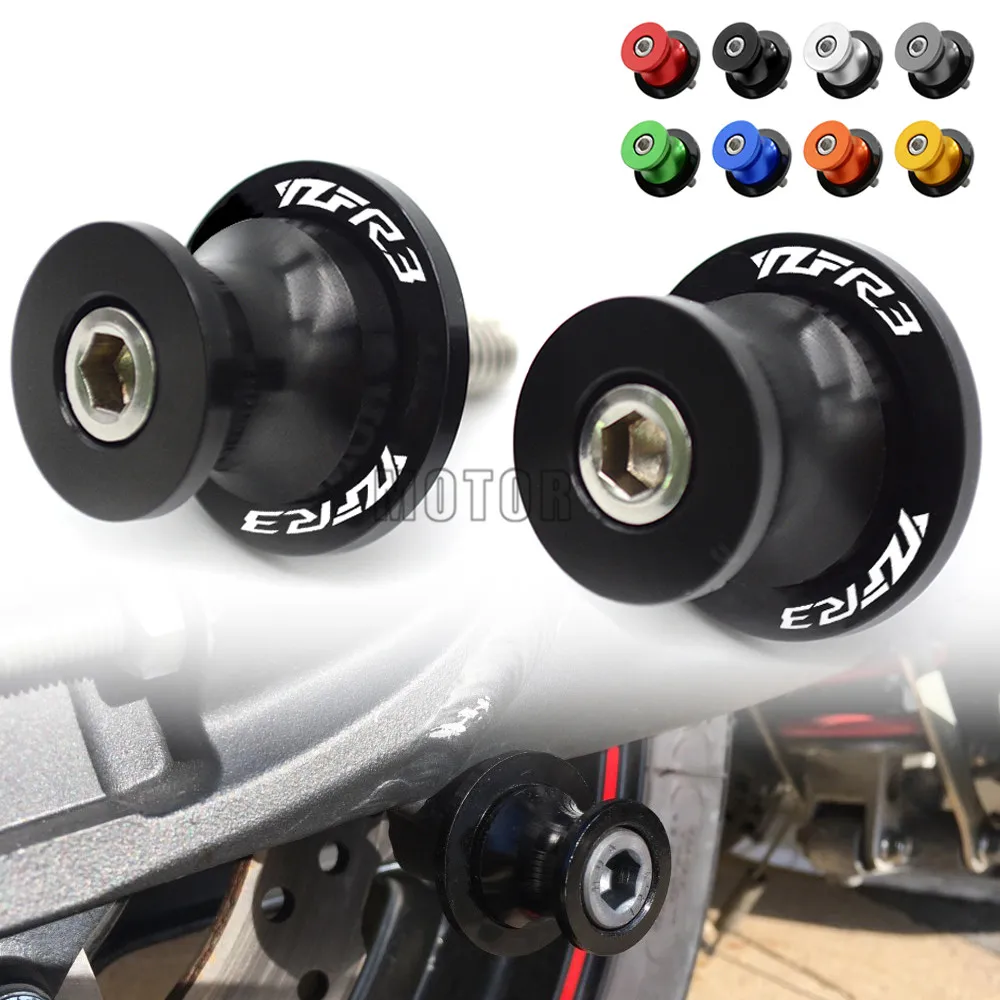 6MM For Yamaha YZF R3 2015 YZFR3 YZF-R3 CNC Motorcycle Rear Swingarm Sliders Spools Stand Paddock Screws Swing Arm Protector M6
6MM For Yamaha YZF R3 2015 YZFR3 YZF-R3 CNC Motorcycle Rear Swingarm Sliders Spools Stand Paddock Screws Swing Arm Protector M6
