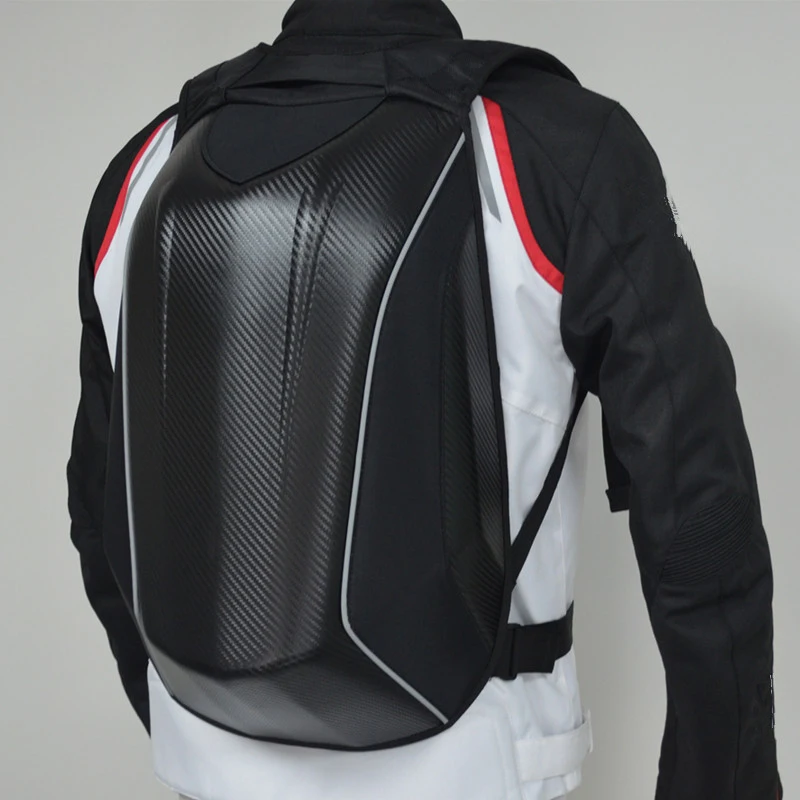 Motorcycle Knight Bag Motocross Riding Racing Storage Carbon Fiber Motorbike Helmet Backpack For YAMAHA Mach bag | Автомобили и