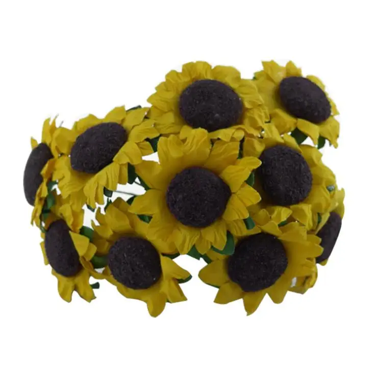 2014 new 3-3.5CM 100PCS/ bag colours Mulberry Paper Flower Bouquet/wire stem/Scrapbooking Flower simulation flowers sunflower
2014 new 3-3.5CM 100PCS/ bag colours Mulberry Paper Flower Bouquet/wire stem/Scrapbooking Flower simulation flowers sunflower