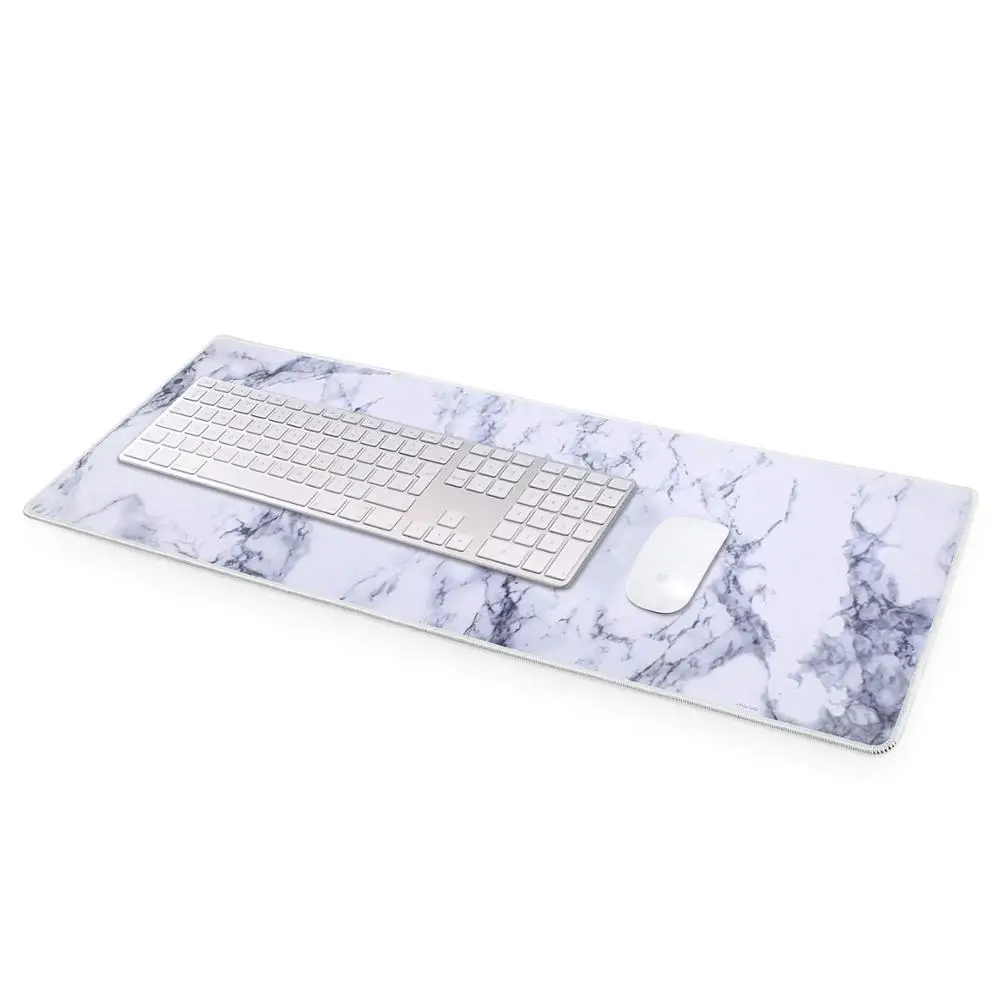 MOSISO Extended Large Mouse Pad Non-Slip Rubber Gaming Mousepad Mat White Marbled Color for Computer/ PC/ Laptop
MOSISO Extended Large Mouse Pad Non-Slip Rubber Gaming Mousepad Mat White Marbled Color for Computer/ PC/ Laptop
