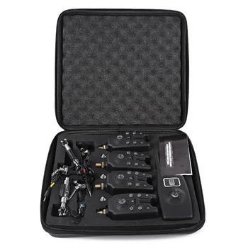 JY - 19 - SW LED Light Wireless Fishing Alarm Set 4 Bite Alerters 1 Receiver 4 Fish Swingers Fish Bite Alarm Fishing Tool
JY - 19 - SW LED Light Wireless Fishing Alarm Set 4 Bite Alerters 1 Receiver 4 Fish Swingers Fish Bite Alarm Fishing Tool