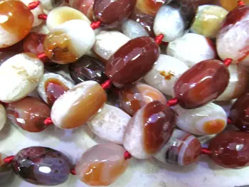18x28mm full strand gergous natural agate onyx bead barrel rice egg faceted jewelry focal bead
18x28mm full strand gergous natural agate onyx bead barrel rice egg faceted jewelry focal bead