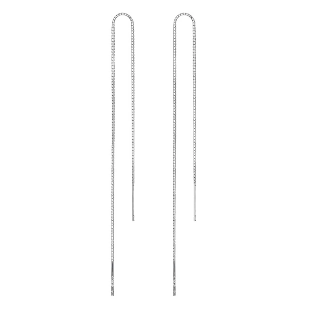Silver Line Thread Dangle Earring Tassel Wire Bars Silver Plated Chain Earring Korean Simple Style Jewelry Earring For Women
Silver Line Thread Dangle Earring Tassel Wire Bars Silver Plated Chain Earring Korean Simple Style Jewelry Earring For Women