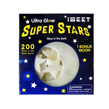 200pcs Glow Star Moon Wall Stickers for Kids Rooms Baby Bedroom Home Decor Super Bright Ceiling Luminous DIY Wonder Satrs
200pcs Glow Star Moon Wall Stickers for Kids Rooms Baby Bedroom Home Decor Super Bright Ceiling Luminous DIY Wonder Satrs