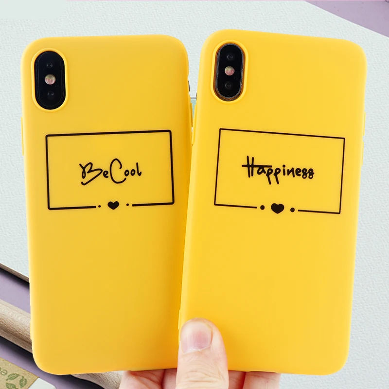 Fashion Letter Phone Cases for IPhone X XS MAX XR 6 S 7 8 Plus Case Be Cool Soft Silicone Fitted Mobile Phone Covers Accessories
Fashion Letter Phone Cases for IPhone X XS MAX XR 6 S 7 8 Plus Case Be Cool Soft Silicone Fitted Mobile Phone Covers Accessories