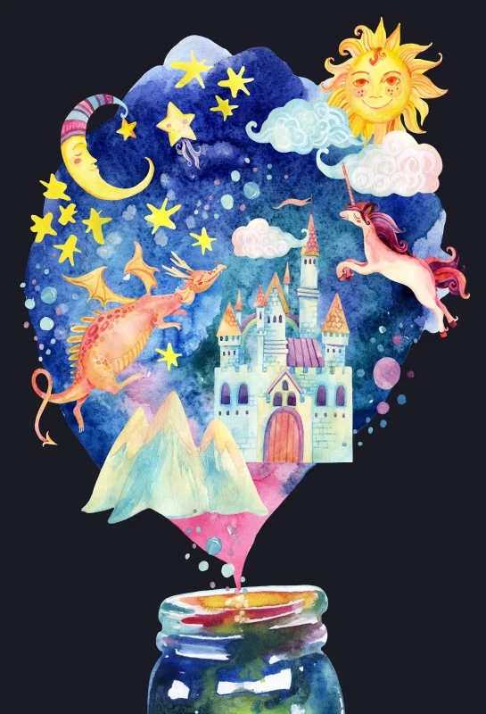 Laeacco Unicorn Dragon Moon Starry Night Castle In Bottle Photography Backgrounds Vinyl Custom Backdrops Props For Photo Studio
Laeacco Unicorn Dragon Moon Starry Night Castle In Bottle Photography Backgrounds Vinyl Custom Backdrops Props For Photo Studio