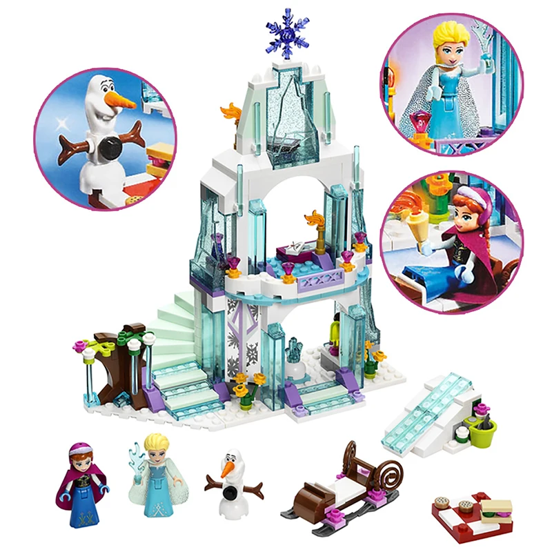 NEW Friends Series Elsa Anna Figures Dress Up Building Block Toys Compatible Legoings Friends Girl Princess Castle Toy
NEW Friends Series Elsa Anna Figures Dress Up Building Block Toys Compatible Legoings Friends Girl Princess Castle Toy