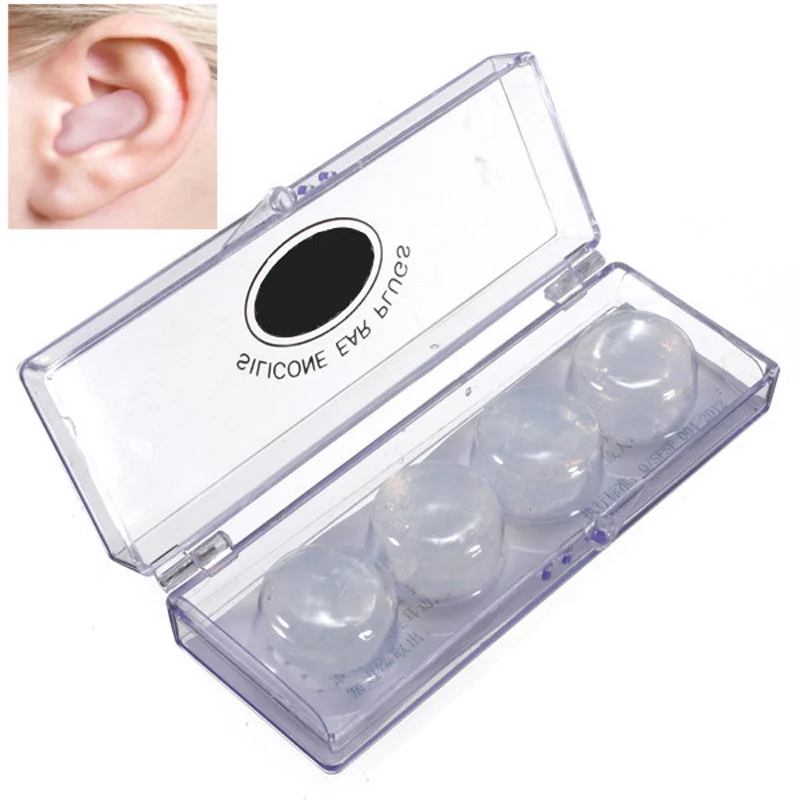 4pcs/lot Soft 1 Box Silicone Earplug Comfortable Water Swimming Silicone Earplugs Sleep Noise Reducing Drop Shipping
4pcs/lot Soft 1 Box Silicone Earplug Comfortable Water Swimming Silicone Earplugs Sleep Noise Reducing Drop Shipping