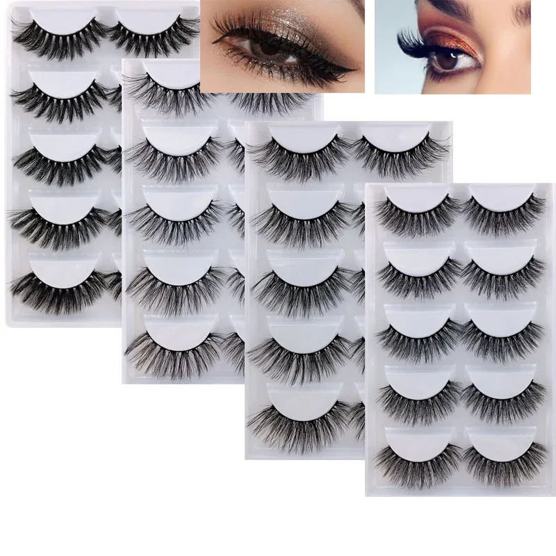 250 pairs/50box 100% Real Mink Fake Eyelashes 3D Natural False Eyelashes 3d Mink Lashes Soft Eyelash Extension Makeup Kit Cilios
250 pairs/50box 100% Real Mink Fake Eyelashes 3D Natural False Eyelashes 3d Mink Lashes Soft Eyelash Extension Makeup Kit Cilios