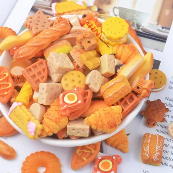 10PCS Realistic Lovely Resin Bread Cheese Biscuit for DIY Mobile Phone Craft Scrapbooking Children Pretend Play Toy Kitchen Toy
10PCS Realistic Lovely Resin Bread Cheese Biscuit for DIY Mobile Phone Craft Scrapbooking Children Pretend Play Toy Kitchen Toy