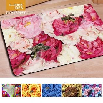Fashion Colorful Flower Rose Print Flower Door Carpet Mat Multicolor Slip-Resistant Pad Rug Floor Hallway Living Room Doormat
Fashion Colorful Flower Rose Print Flower Door Carpet Mat Multicolor Slip-Resistant Pad Rug Floor Hallway Living Room Doormat