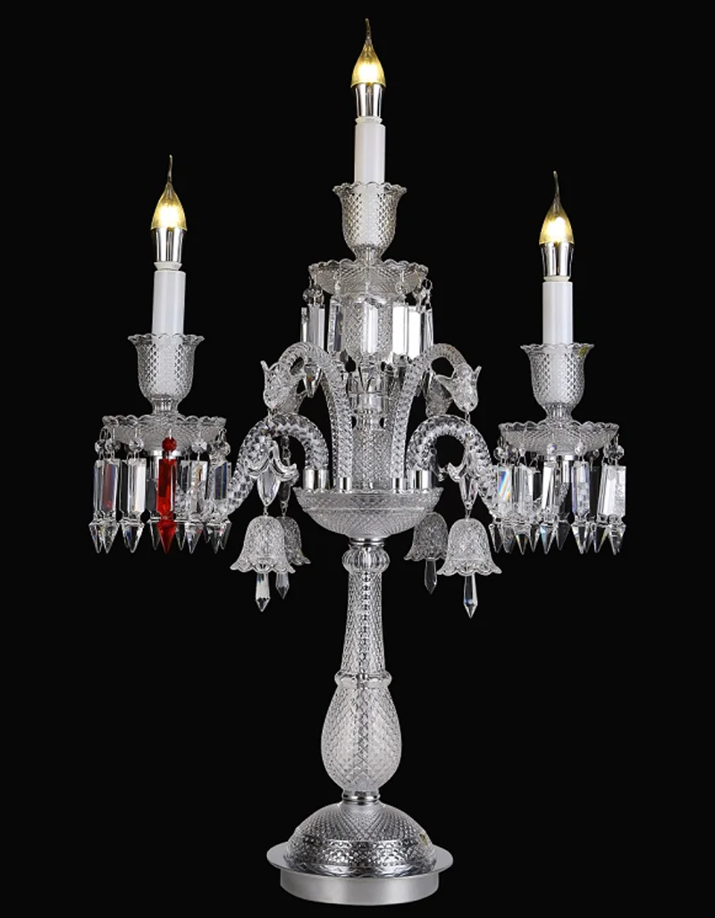 baccarat crystal table lamps