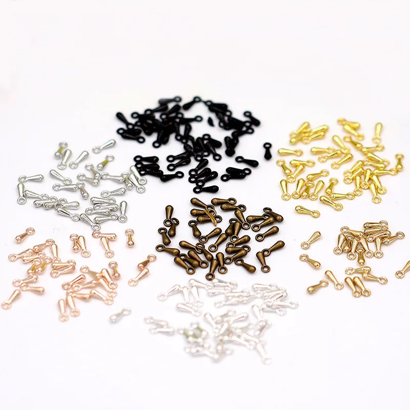 1000PCS 2*7mm Tail Extender Chain Metal Alloy Water Drop Pendants Jewelry Marking Beads End Caps Findings Accessories Wholesale
1000PCS 2*7mm Tail Extender Chain Metal Alloy Water Drop Pendants Jewelry Marking Beads End Caps Findings Accessories Wholesale