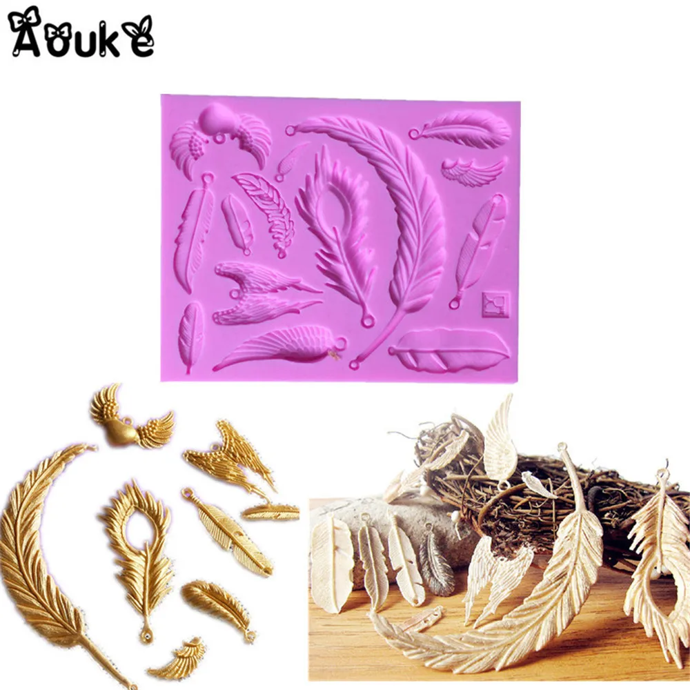 Feather Wing Cartoon DIY Decorative Liquid Silicone Mold Fondant Cake Molds Chocolate Soap Decorating Tools Baking Accessories
Feather Wing Cartoon DIY Decorative Liquid Silicone Mold Fondant Cake Molds Chocolate Soap Decorating Tools Baking Accessories