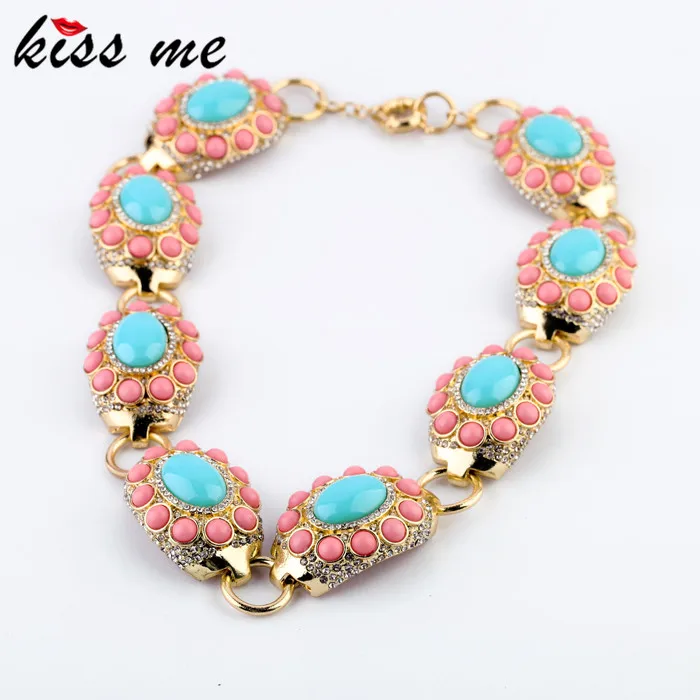 KISS ME Wholesale Bubblegum Bib Necklace Fashion Jewelry Luxurious Alloy Graceful Bead Pendant Necklace
KISS ME Wholesale Bubblegum Bib Necklace Fashion Jewelry Luxurious Alloy Graceful Bead Pendant Necklace