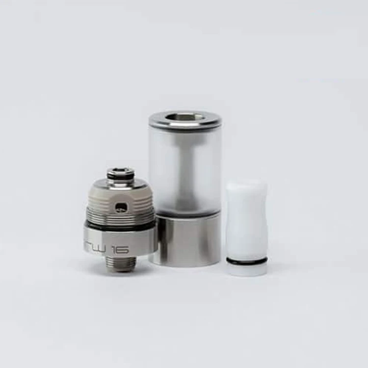 5pcs/lot YFTK 16MM Dvarw Style MTL RTA Rebuildable Tank Atomizer 2ml Capacity 316 Stainless Steel RTA For Pico Baby Mod
5pcs/lot YFTK 16MM Dvarw Style MTL RTA Rebuildable Tank Atomizer 2ml Capacity 316 Stainless Steel RTA For Pico Baby Mod