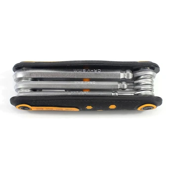 Bicycle Tools Sets Bike Multi Repair Kit Hex Spoke Wrench Screwdriver Chrome Vanadium Steel Multifunctional Folding Multitools
Bicycle Tools Sets Bike Multi Repair Kit Hex Spoke Wrench Screwdriver Chrome Vanadium Steel Multifunctional Folding Multitools