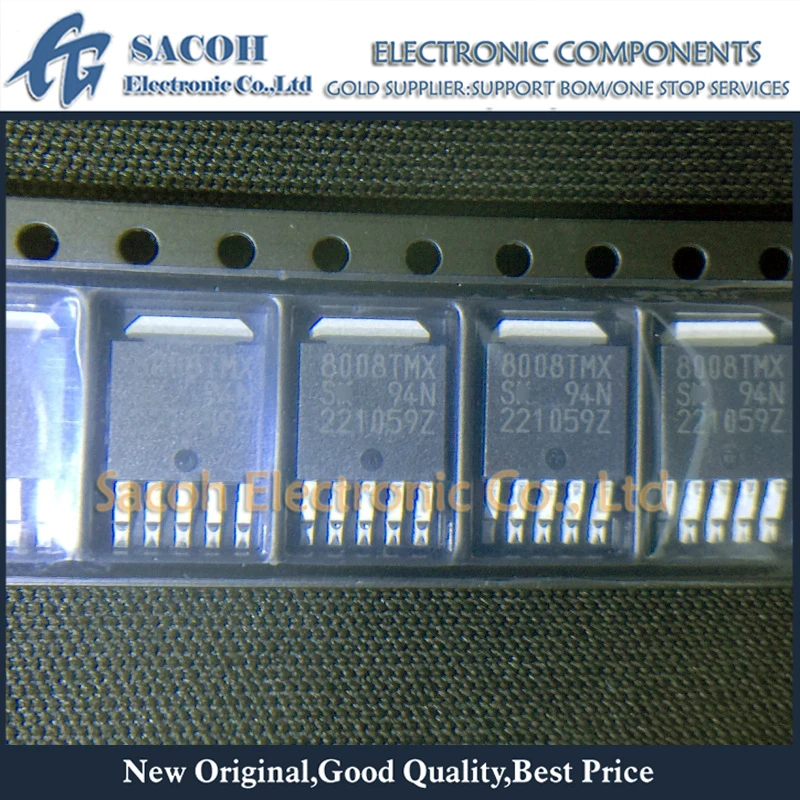 Free Shipping 10Pcs SI-8008TMX 8008TMX SI-8008TM 8008TM TO-263-5/TO-252-5 DC-to-DC Step-Down Converter
Free Shipping 10Pcs SI-8008TMX 8008TMX SI-8008TM 8008TM TO-263-5/TO-252-5 DC-to-DC Step-Down Converter