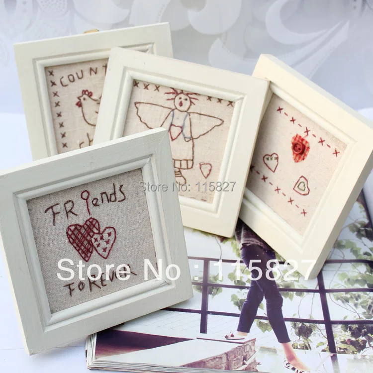 Wooden Photo frame 4pcs wooden picture frame house decoration embroidery flower wedding or birthday gift house decoration
Wooden Photo frame 4pcs wooden picture frame house decoration embroidery flower wedding or birthday gift house decoration