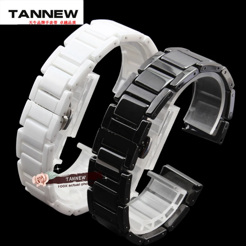 14mm 16mm 18mm 20mm High quality Silver Depolyment Watch Buckle and White Ceramics Watch Bands Bracelets Common
14mm 16mm 18mm 20mm High quality Silver Depolyment Watch Buckle and White Ceramics Watch Bands Bracelets Common