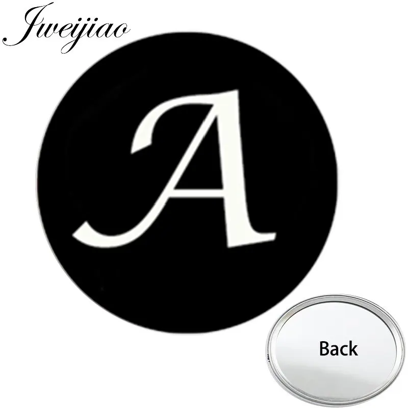 JWEIJIAO A Alphabet Letter One Side Flat Pocket Mirror Fits in Any Handbag or Makeup Bag Travel Purse Mirror
JWEIJIAO A Alphabet Letter One Side Flat Pocket Mirror Fits in Any Handbag or Makeup Bag Travel Purse Mirror