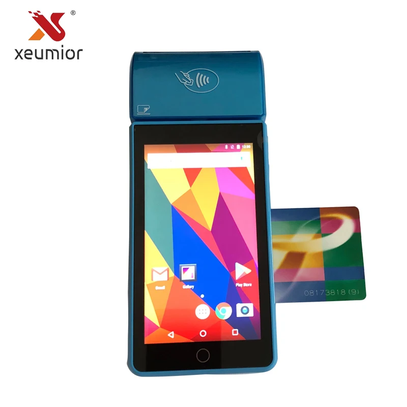 Xeumior Android 7.0 4G GPS Mobile Handheld POS Terminal With Printer & Barcode Scanner Magnetic Card Reader SM-V2
Xeumior Android 7.0 4G GPS Mobile Handheld POS Terminal With Printer & Barcode Scanner Magnetic Card Reader SM-V2