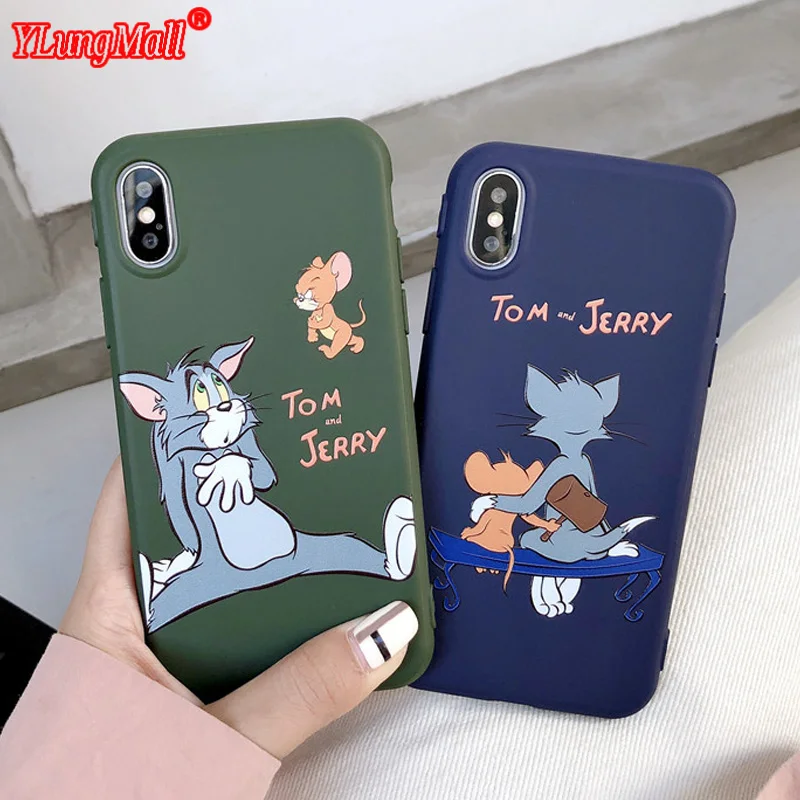 Tom and Jerry Funny Pattern Case for iPhone Xs Max Soft Silicone Coque for iPhone Xr X 6 8 6s 7 Plus Cover
Tom and Jerry Funny Pattern Case for iPhone Xs Max Soft Silicone Coque for iPhone Xr X 6 8 6s 7 Plus Cover