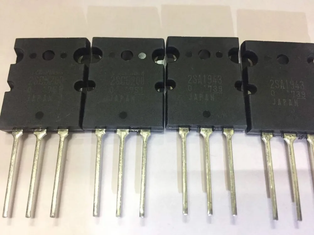 Free Shipping 5pair 100% NEW AND Original TOS 2sc5200 2sa1943 power amplifier matching
Free Shipping 5pair 100% NEW AND Original TOS 2sc5200 2sa1943 power amplifier matching