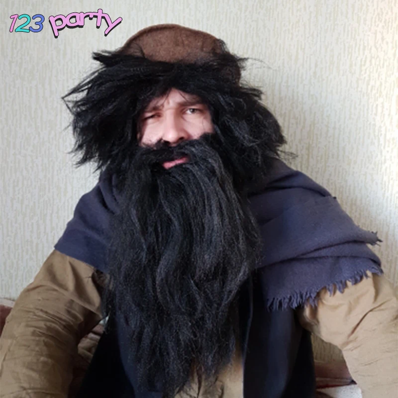 Savage Wig Headband Wig Beard Funny mask Cosplay Mask Halloween Party Decoration Cosplay Props for adult Party Supplies
Savage Wig Headband Wig Beard Funny mask Cosplay Mask Halloween Party Decoration Cosplay Props for adult Party Supplies
