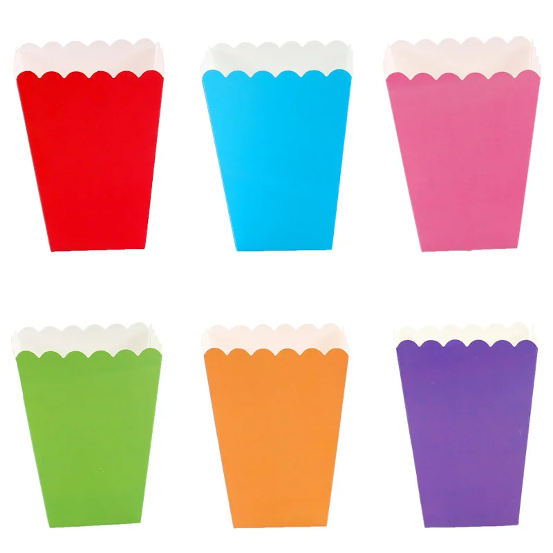 6pcs/set Birthday party decorations kids gift bag popcorn boxes yellow blue pink disposable wedding anniversary valentine's day 
6pcs/set Birthday party decorations kids gift bag popcorn boxes yellow blue pink disposable wedding anniversary valentine's day