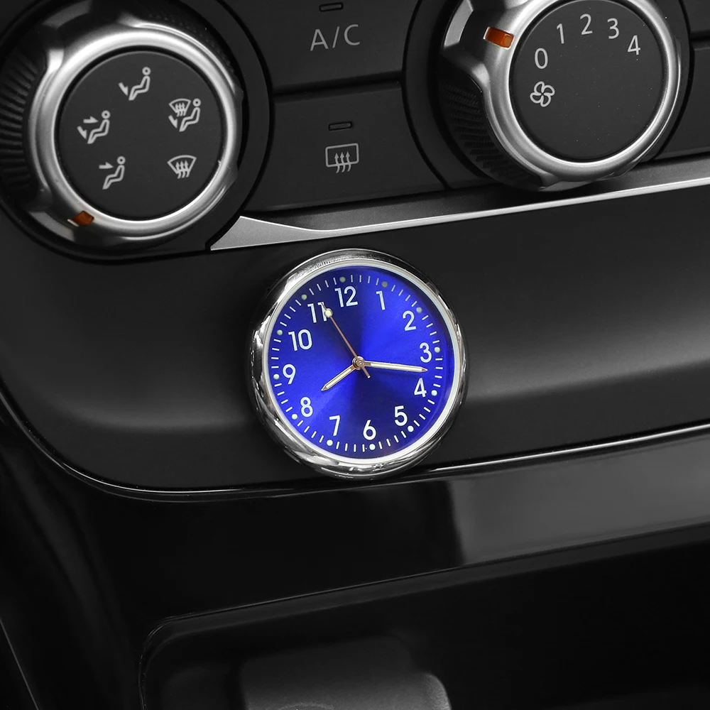

Mini Car clock in Car Luminova Mechanics Quartz Clock Car Watch Digital clock Automobile Clock Accesorios Automovil Car Styling