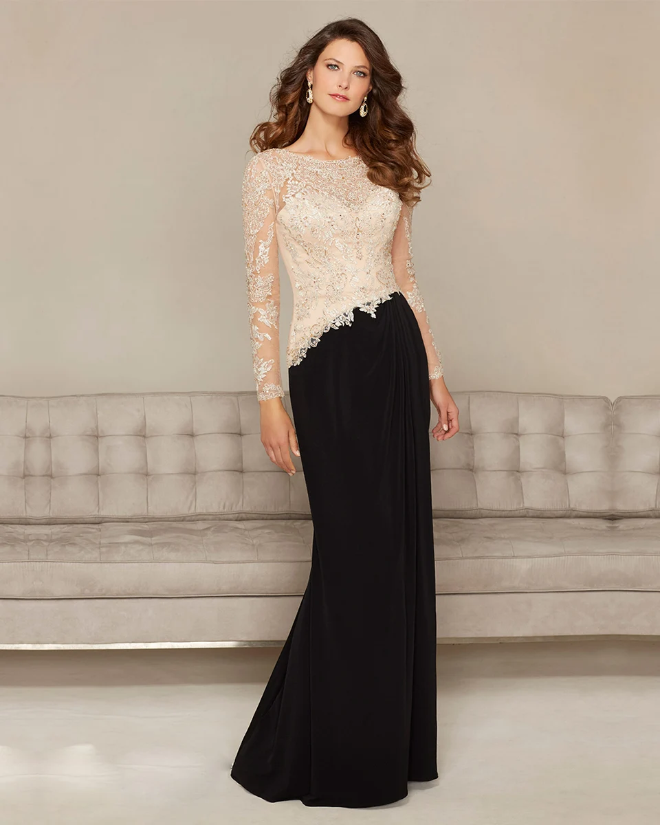 Elegant Satin Lace Beads Long Sleeve Mermaid Vestido Mae Da Noiva Long Mother of the Bride Dresses 2016
Elegant Satin Lace Beads Long Sleeve Mermaid Vestido Mae Da Noiva Long Mother of the Bride Dresses 2016