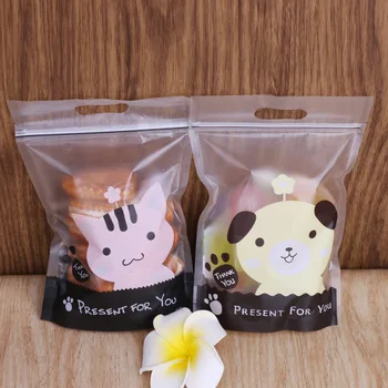 Stand Up Clear Plastic Package Bag for Nuts Cookies Biscuit Cartoon Cat Bear Printing Zip Lock Storage Bags for Baking
Stand Up Clear Plastic Package Bag for Nuts Cookies Biscuit Cartoon Cat Bear Printing Zip Lock Storage Bags for Baking