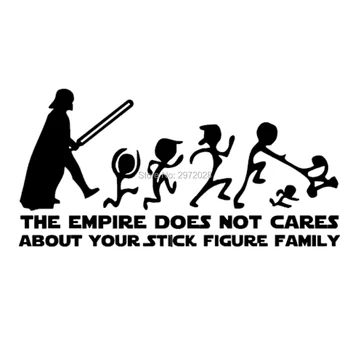 10 x Car Styling Star Wars Empire Does Not Cares Family Decorations Car Whole Body Windshield Stickers Reflective Vinyl Decal
10 x Car Styling Star Wars Empire Does Not Cares Family Decorations Car Whole Body Windshield Stickers Reflective Vinyl Decal