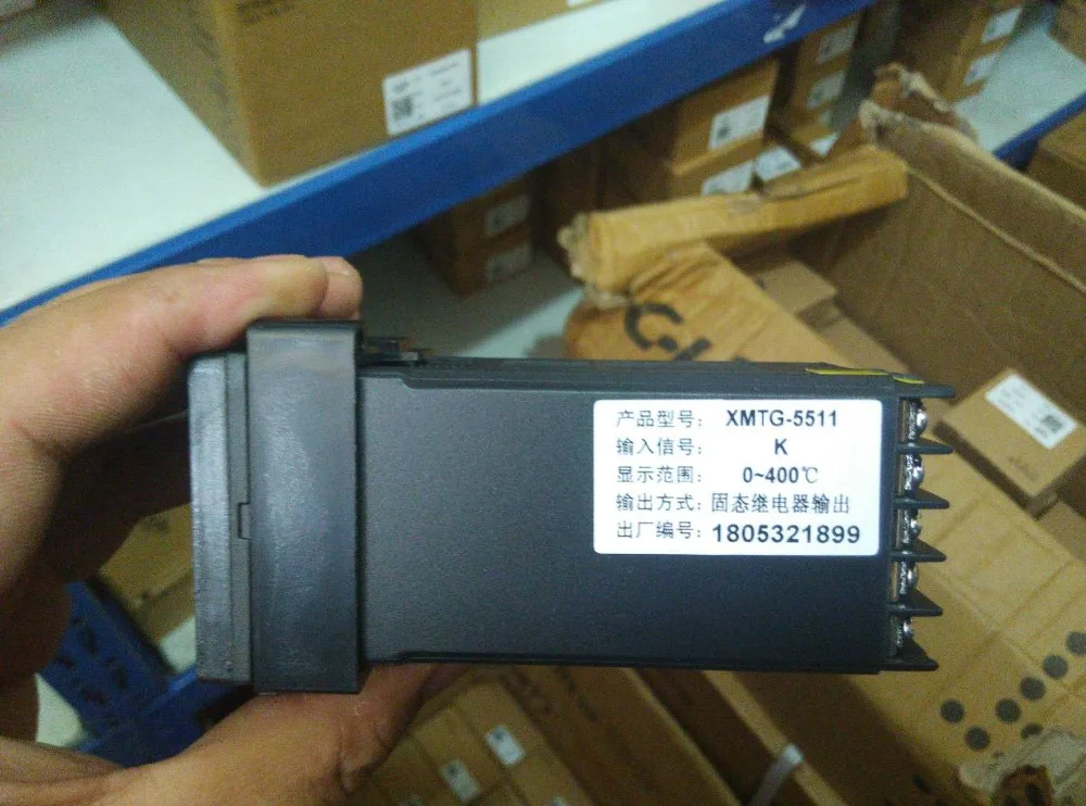 Brand new original authentic C-Lin thermostat XMTG-5511 K type 400 degree temperature controller AC220V solid state relay output
Brand new original authentic C-Lin thermostat XMTG-5511 K type 400 degree temperature controller AC220V solid state relay output
