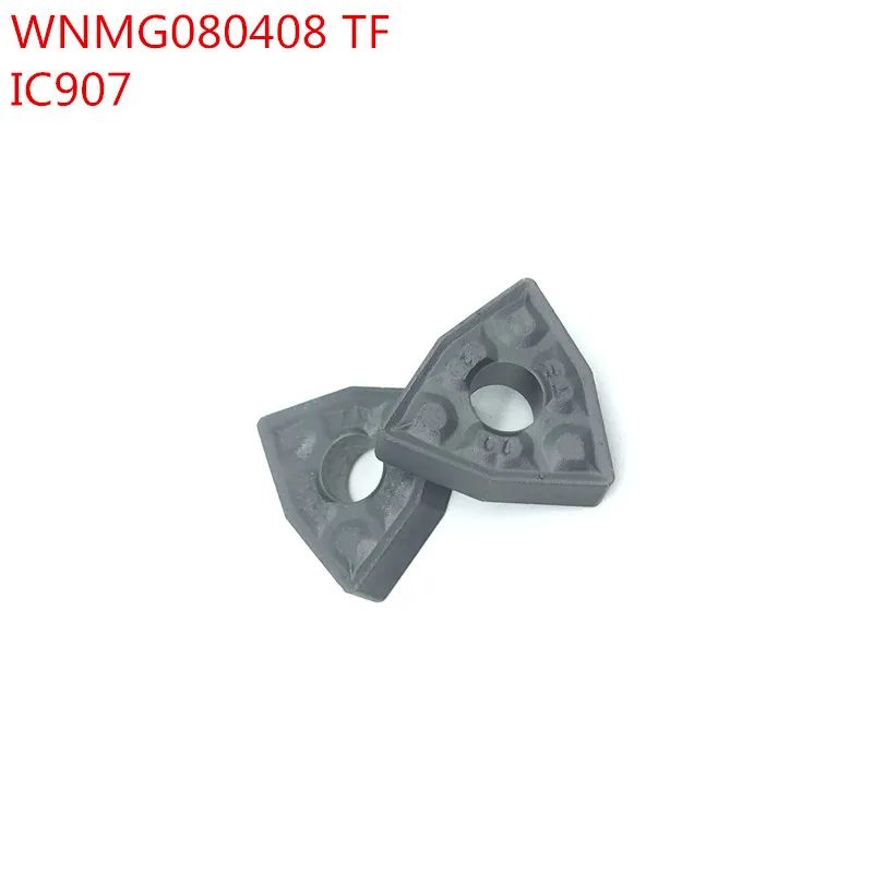 100pcs External Turning Tools WNMG432 WNMG080408 TF IC907 Carbide inserts Lathe cutter Cutting Tool CNC Tools Tokarnyy
100pcs External Turning Tools WNMG432 WNMG080408 TF IC907 Carbide inserts Lathe cutter Cutting Tool CNC Tools Tokarnyy