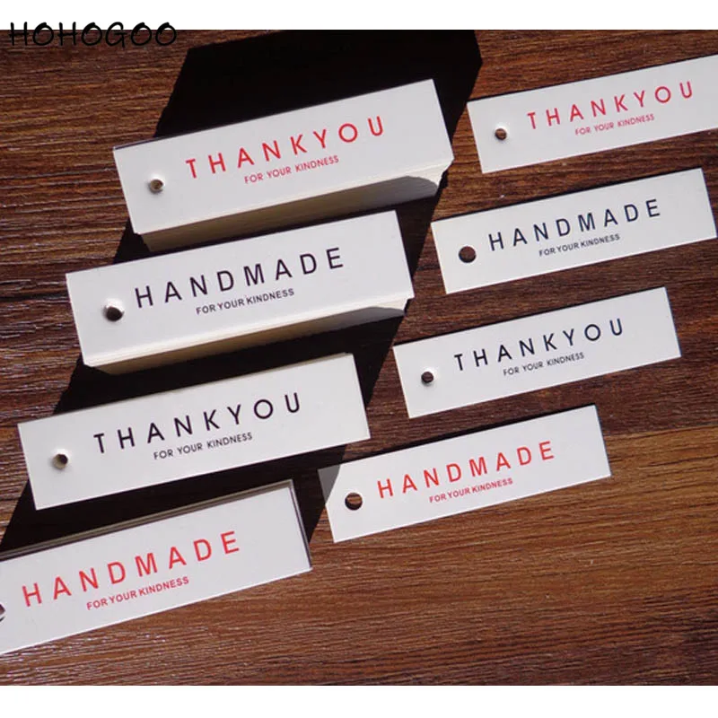 HOHOGOO 50pcs/lot Thank you/Hand made Letter Gift Tags Paper For Wedding/Candy/Baby Gift Products Tagging Package Wrapping
HOHOGOO 50pcs/lot Thank you/Hand made Letter Gift Tags Paper For Wedding/Candy/Baby Gift Products Tagging Package Wrapping