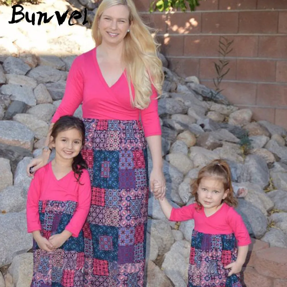 Family Look Dress mother daughter dresses Floral Three Quarter Vintage Fall Winter Long Dress vestido mae e filha
Family Look Dress mother daughter dresses Floral Three Quarter Vintage Fall Winter Long Dress vestido mae e filha