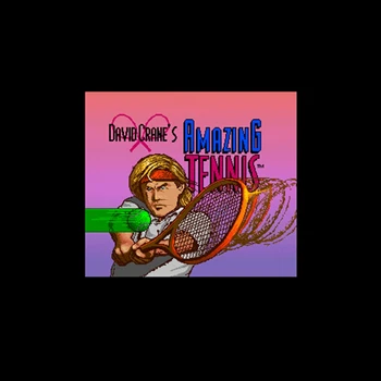David Crane's Amazing Tennis NTSC Version 16 Bit 46 Pin Big Gray Game Card For USA Game Players
David Crane's Amazing Tennis NTSC Version 16 Bit 46 Pin Big Gray Game Card For USA Game Players