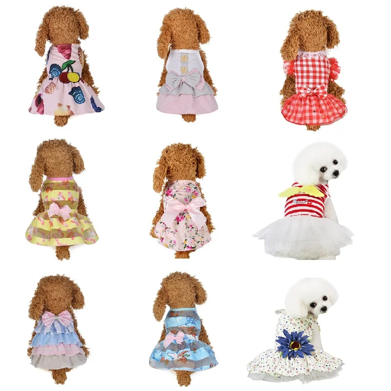 Fancy Dog Clothes For Small wedding Dogs Dress Spring Summer Puppy Dog Lace Princess Pet Cat Dresses Chihuahua vestidos mascota
Fancy Dog Clothes For Small wedding Dogs Dress Spring Summer Puppy Dog Lace Princess Pet Cat Dresses Chihuahua vestidos mascota