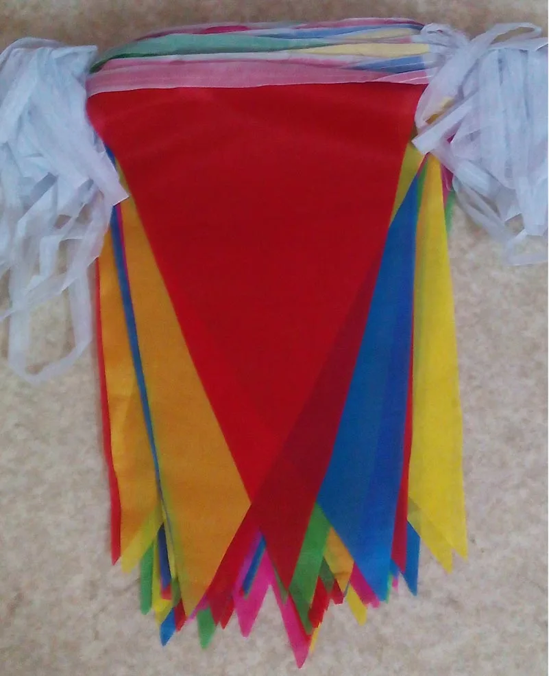 100 flags Wedding Bunting triangular Flag Married String flag Decorations Christmas Festival activity Supplies Home&Garden Decor
100 flags Wedding Bunting triangular Flag Married String flag Decorations Christmas Festival activity Supplies Home&Garden Decor