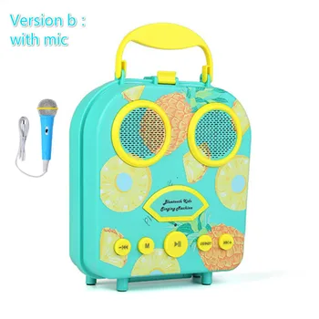 Kids' Summer Beach Mp3 Speaker Portable Bluetooth Wireless Waterproof Speaker Boy Girl Bag Strap With Microphone Power Banker 
Kids' Summer Beach Mp3 Speaker Portable Bluetooth Wireless Waterproof Speaker Boy Girl Bag Strap With Microphone Power Banker