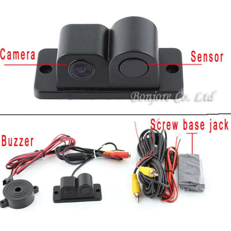 Parking Sensor 2 In 1 Car Auto Reverse Reversing Backup Radar Video System Parking Distance Control CCD Parking Camera Black
Parking Sensor 2 In 1 Car Auto Reverse Reversing Backup Radar Video System Parking Distance Control CCD Parking Camera Black