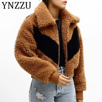 YNZZU 2019 Autumn Women Faux Fur Coat Casual Trendy Furry Zipper Soft Thick Winter Fur Jacket Streetwear Overcoat A1062
YNZZU 2019 Autumn Women Faux Fur Coat Casual Trendy Furry Zipper Soft Thick Winter Fur Jacket Streetwear Overcoat A1062