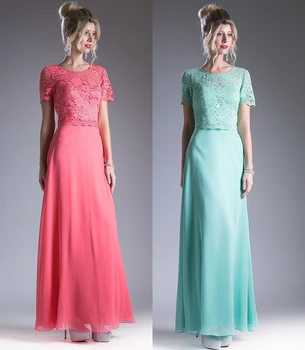Coral Short Sleeves Lace Chiffon Long Bridesmaid Dresses 2019 With Sleeves O Neck Floor Length Women Formal Party Dresses
Coral Short Sleeves Lace Chiffon Long Bridesmaid Dresses 2019 With Sleeves O Neck Floor Length Women Formal Party Dresses