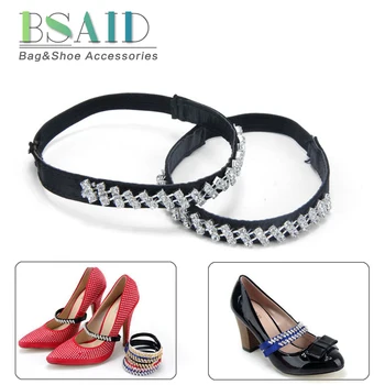 BSAID 1 Pair Wave Rhinestone Shoe Charms For Women Shoes Accessories New Crystal Bondage Elastic Strap Heels Shoe Decorations
BSAID 1 Pair Wave Rhinestone Shoe Charms For Women Shoes Accessories New Crystal Bondage Elastic Strap Heels Shoe Decorations