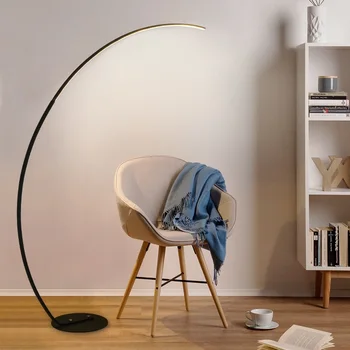 Slim Design LED Floor Lamp with Long Arm in Black or White / Dimmable LED with Remote Controller
Slim Design LED Floor Lamp with Long Arm in Black or White / Dimmable LED with Remote Controller