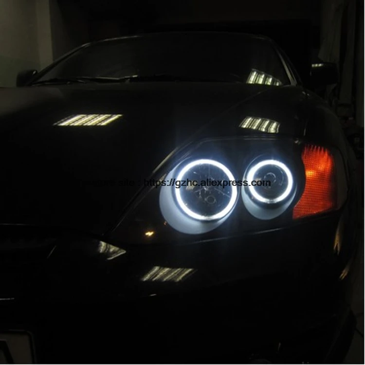 Дневной светильник для Hyundai Tiburon 2003, 2004, 2005, 2006, DRL, CCFL, ангельские глазки, глаза демона, комплект с теплым белым кольцом
Дневной светильник для Hyundai Tiburon 2003, 2004, 2005, 2006, DRL, CCFL, ангельские глазки, глаза демона, комплект с теплым белым кольцом