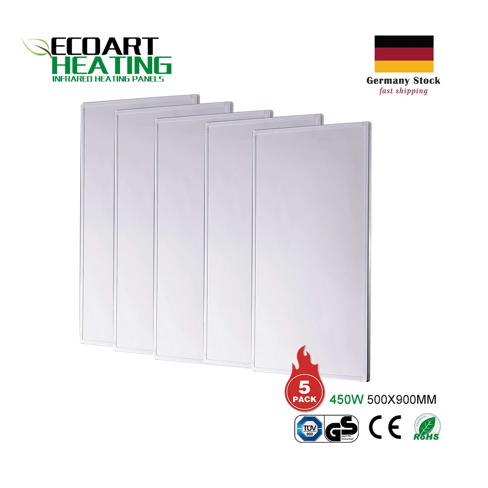 2250W Infrared Heating Panels Carbon Crystal IR Panel (5X450W per Units) Germany Stock
2250W Infrared Heating Panels Carbon Crystal IR Panel (5X450W per Units) Germany Stock